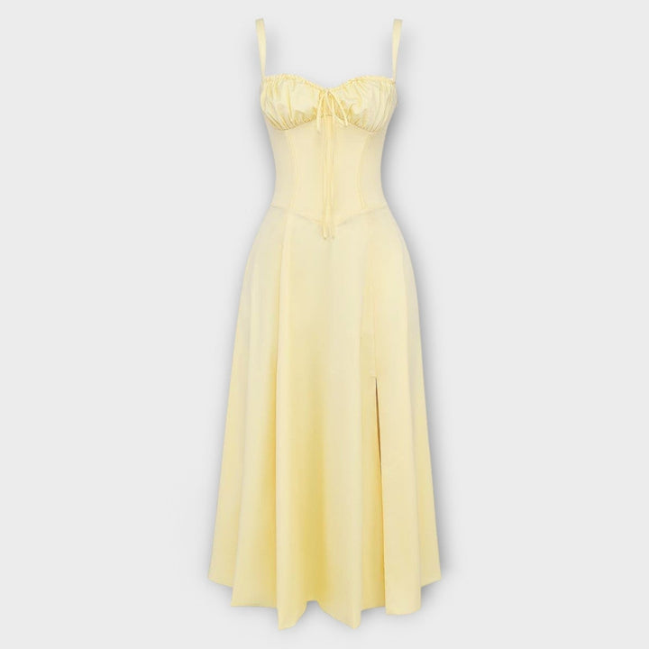 Mia™ | Midi-jurk met corset