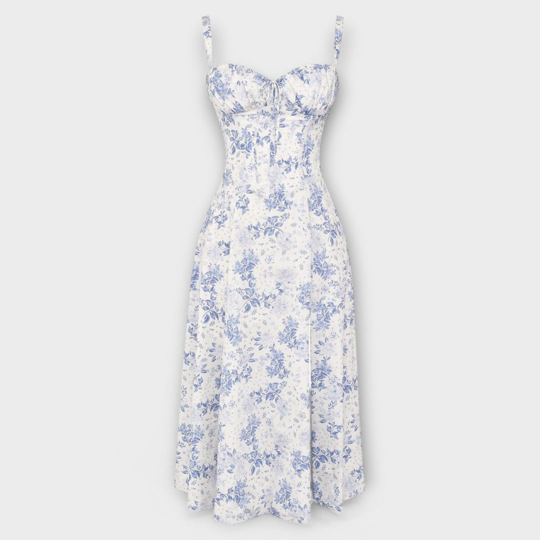 Mia™ | Midi-jurk met corset