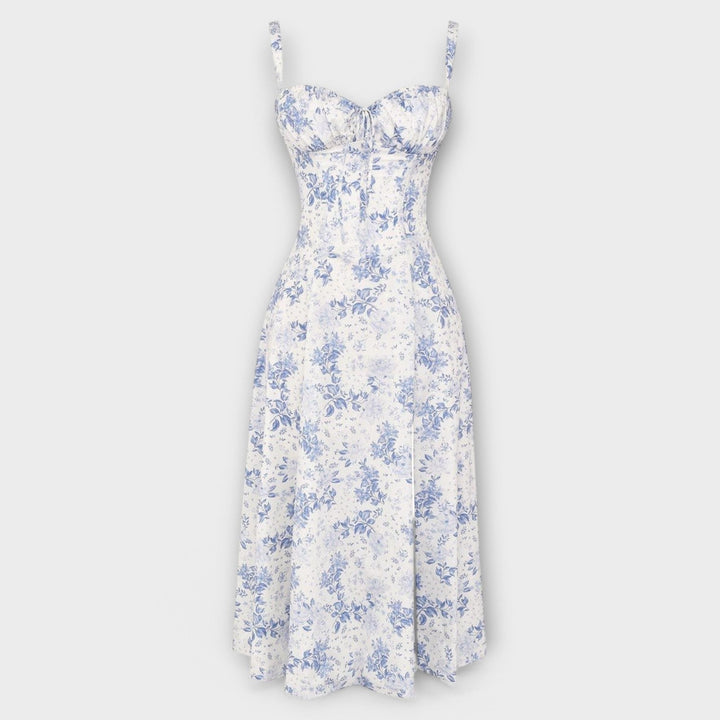 Mia™ | Midi-jurk met corset