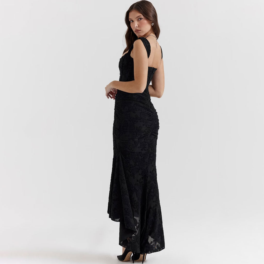Clara™ | Romantische Bloemige Avondjurk