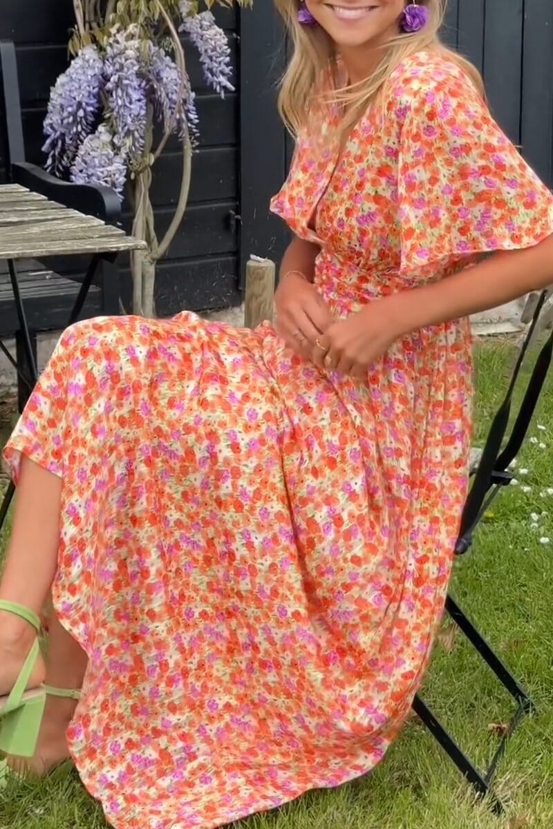 Sophia™ - Tuin Maxi Handgemaakte Jurk