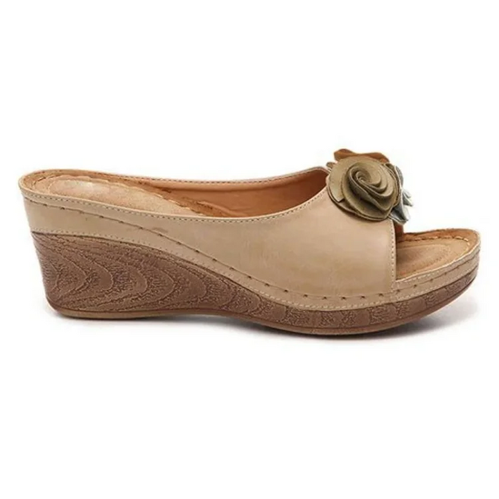 LIDIA™ - Comfortabele leren orthopedische sandalen voor vrouwen