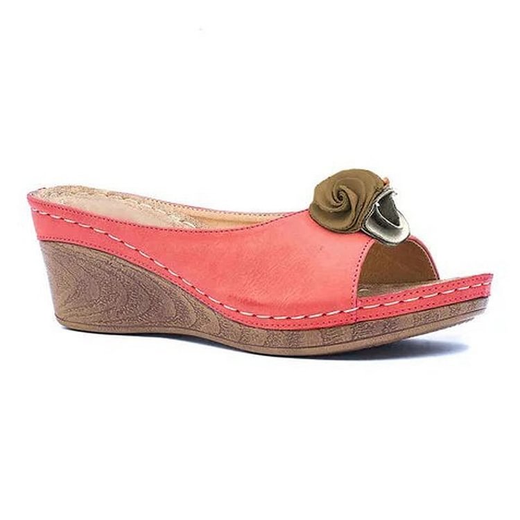 LIDIA™ - Comfortabele leren orthopedische sandalen voor vrouwen