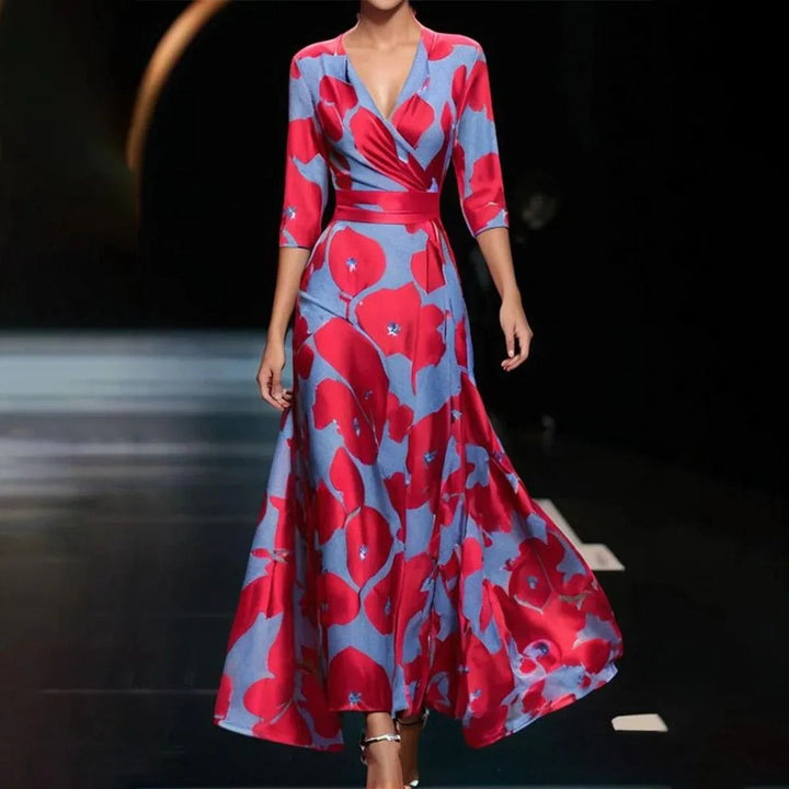 Ysa | Chic Jurk met Bloemenprint